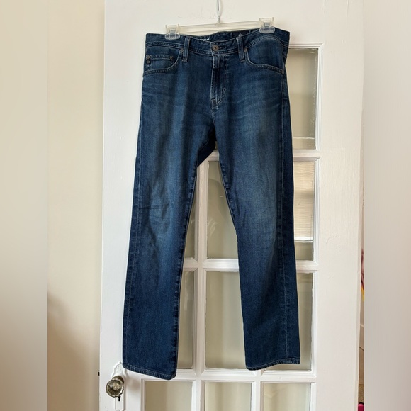 Adriano Goldschmied Men’s Dark Blue Jeans - Picture 2 of 8